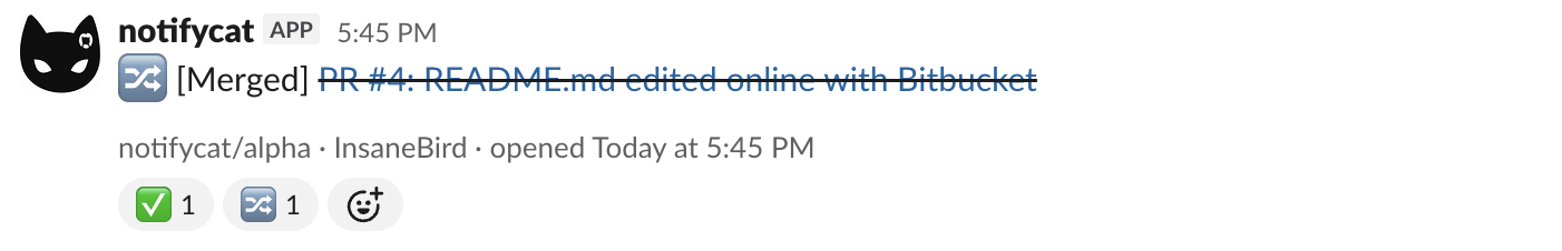 PR MErged